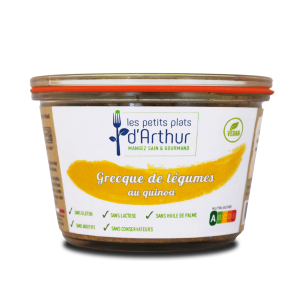 Grecques de légumes au quinoa sans gluten ni lactose