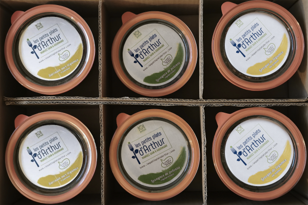 Coffret végé/vegan de plats sans gluten