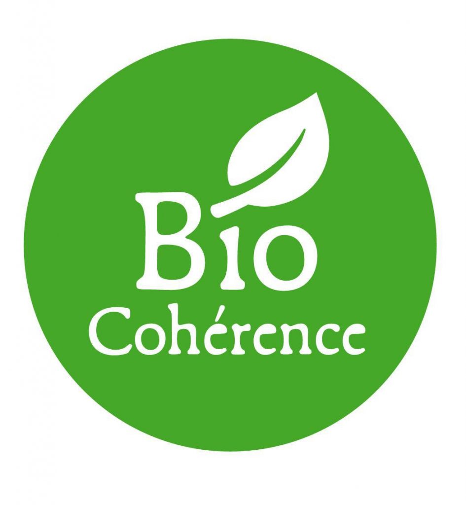 Logo du label Bio Cohérence créé en 2010. 